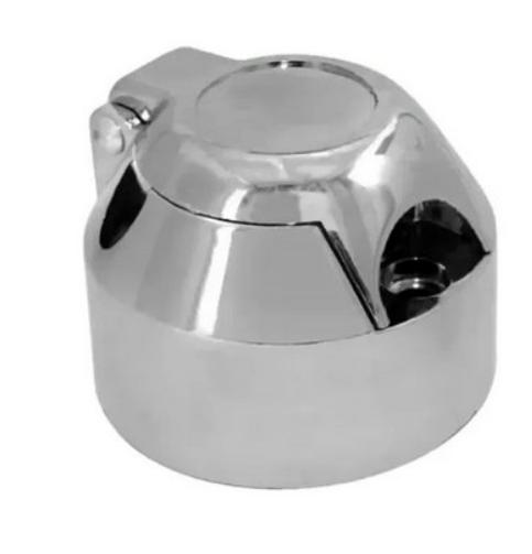 Tomada Luz P Carretinha Femea 6 Polos (Cromada)