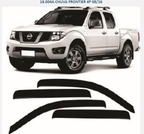 Calha Chuva Nissan Frontier 08 16 4 Ptas