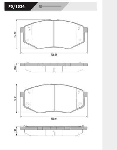 Pastilha Freio Dianteira Hyundai Creta 1.6 2.0 2017 A 2021