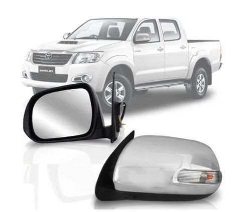 Espelho Externo Hilux 2012 A 2017 Eletrico Esquerdo