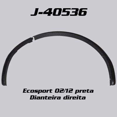 Moldura Paralama Ecosport 03 12 Diant Dir Grande Pequeno