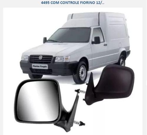 Espelho Ext Fiorino 12 Esq C Controle