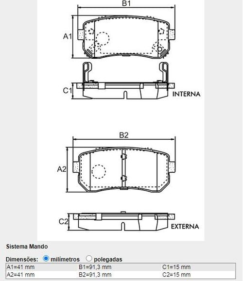 Pastilha Freio Traseira Hyundai I30 2.0 16V 2009 A 2012