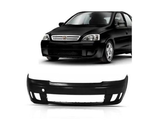 Parachoque Dianteiro Corsa 2008 A 2012 Com Furo