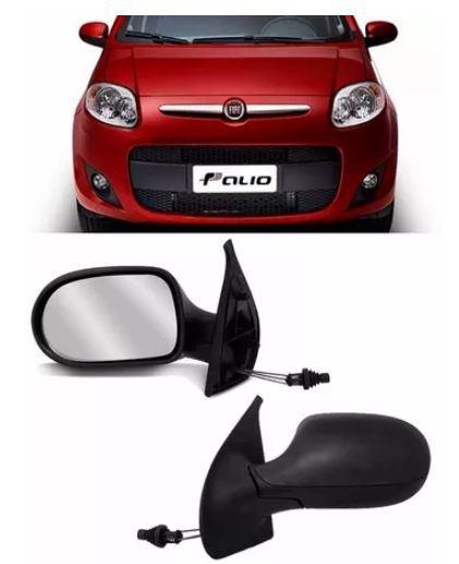 Espelho Ext Fiat Palio 11 Dir C Controle