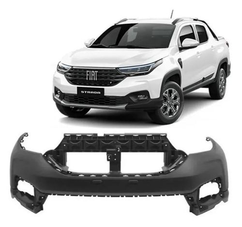 Parachoque Dianteiro Fiat Strada 2020 Em Diante
