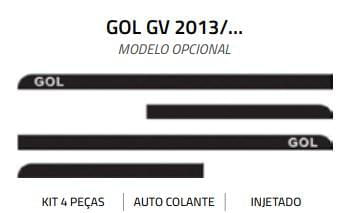 Friso Lateral Gol Ger Vi 4Pts Preto