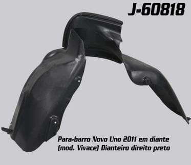 Protetor Paralama Diant Fiat Uno 12 (Novo) Dir