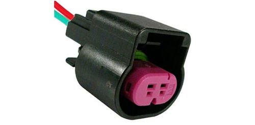 CONECTOR INJECAO MOTOR 2 VIAS COM TERMINAL  - ETE7893