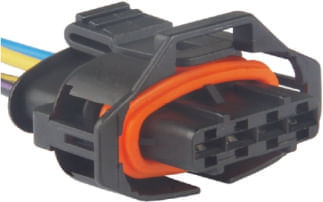 CONECTOR BOBINA DE IGNICAO CORSA /SENSOR DE PRESSAO BLAZER  - TC1041111