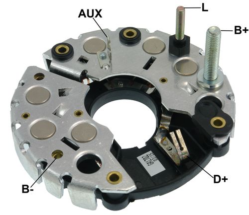 PLACA RETIFICADORA ALTERNADOR BMW/MB BOSCH 120A - GA1702