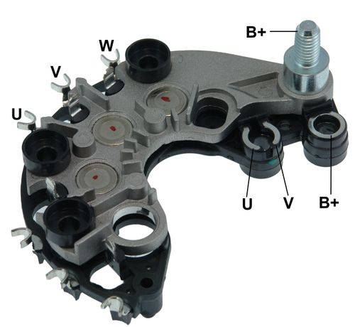 PLACA RETIFICADORA ALTERNADOR FORD ECOSPOR FIESTA VALEO 120A - GA1810