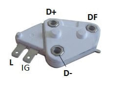 REGULADOR VOLTAGEM ALTERNADOR OPALA/CARAVAN/CHEVE/MARAJO - IKR500