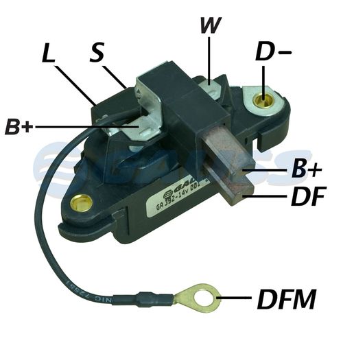 REGULADOR ALTERNADOR THERMOKING BOSCH 14V - GA392
