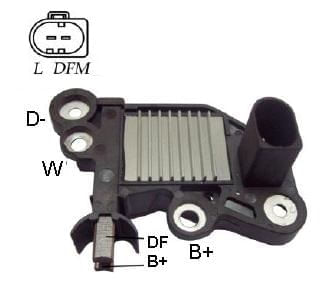REGULADOR VOLTAGEM ALTERNADOR 14VVWGOL G5 VOYG5 SAVG5 POLO FOX06 - IKR5030