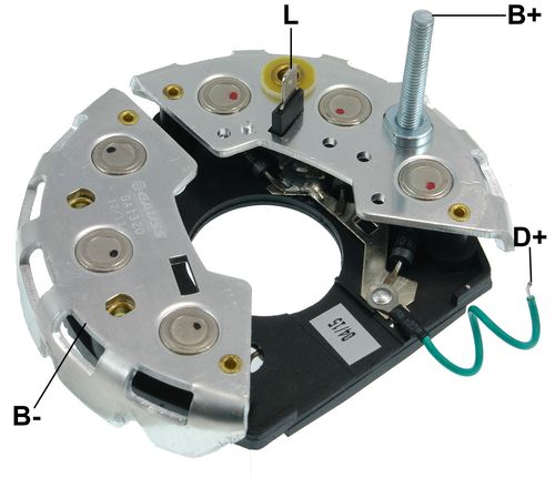 PLACA RETIFICADORA ALTERNADOR BOSCH GM 85A - GA1320
