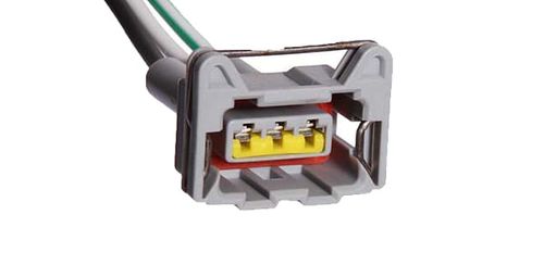 CONECTOR INJECAO LADO ESQUERDO COM 3 RANHURAS 2 VIA FEMEA  - ETE5143