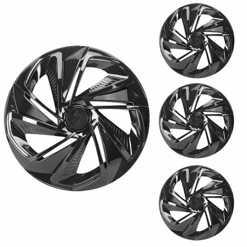 Jogo Calota Aro 13 Nitro Black Universal