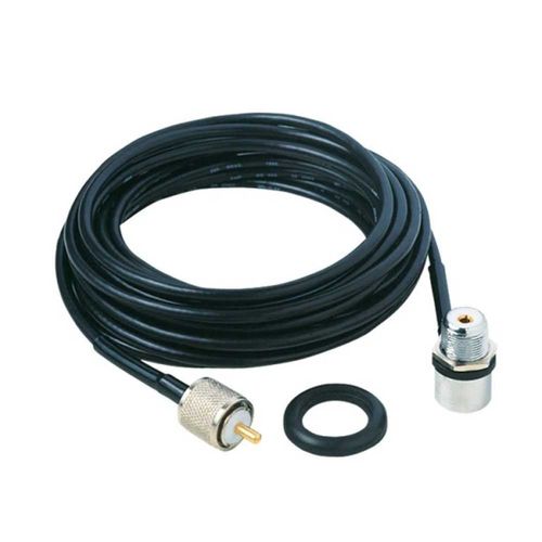 Cabo RG58 5,5M Conector UHF Macho M-802K