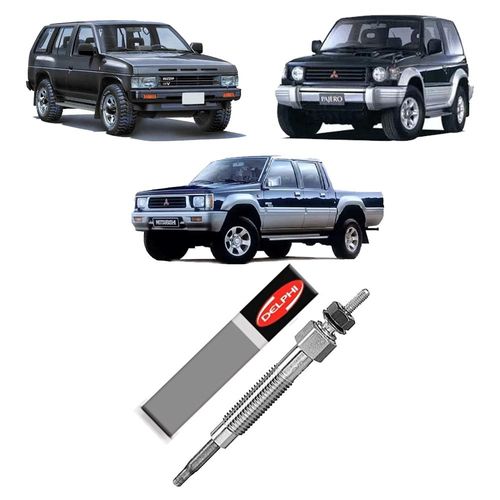 Vela Aquecedora Mitsubischi L-200 2.5 8V 1996