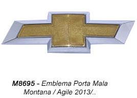 Emblema Tampa Tras Montana Agile 13