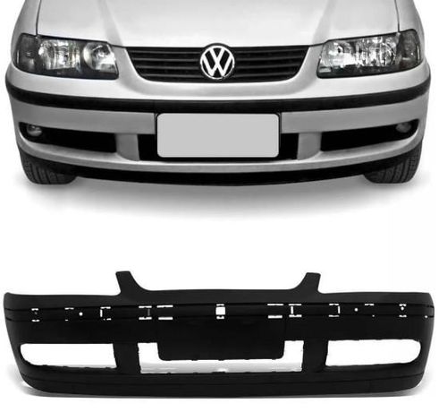 Parachoque Dianteiro Gol G3 Fase 1 1999 A 2002 Preto Liso