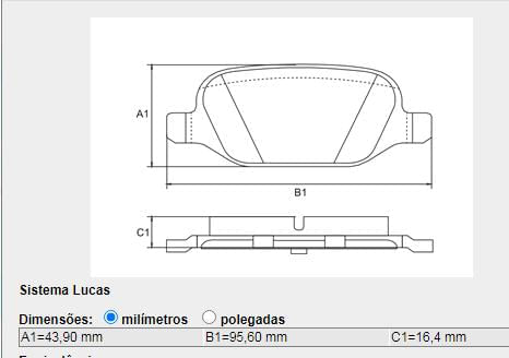 Pastilha Freio Traseira Fiat Punto 1.4 T-Jet 2009