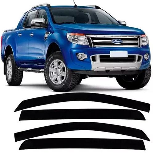 Calha Chuva Ranger 13 4P Cab Dupla