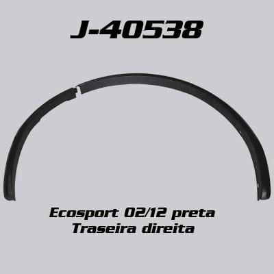 Moldura Paralama Ecosport 03 12 Tras Dir Grande Pequeno