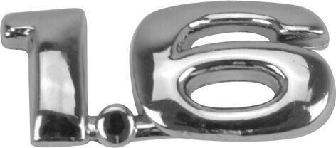 Emblema 1.6 Gm 97 Cromado