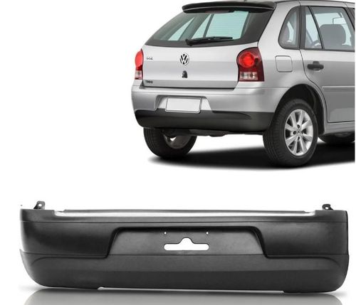 Parachoque Traseiro Gol G4 2006 A 2010 Superior Liso