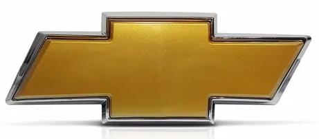 Emblema Grade S-10 09 11 (Gravata) Dourado