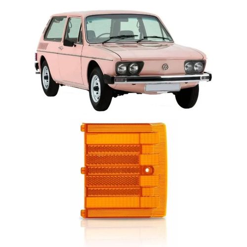 Lente Lanterna Traseira Volkswagen Brasília 1978/ Âmbar