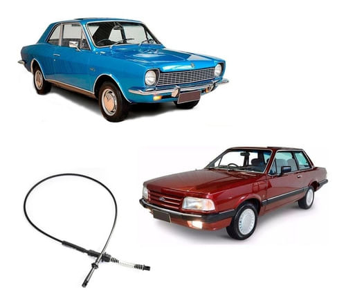 Cabo De Acelerador Ford Corcel Del Rey 1983/1989 1092mm