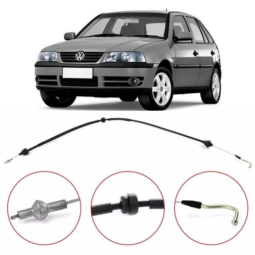 Cabo Acelerador Volkswagen Gol Parati Saveiro 1.6 1.8 2002/