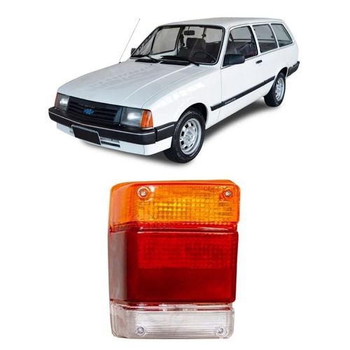 Lente Lanterna Traseira Direita Chevy Marajó 1983/1994 Âmbar