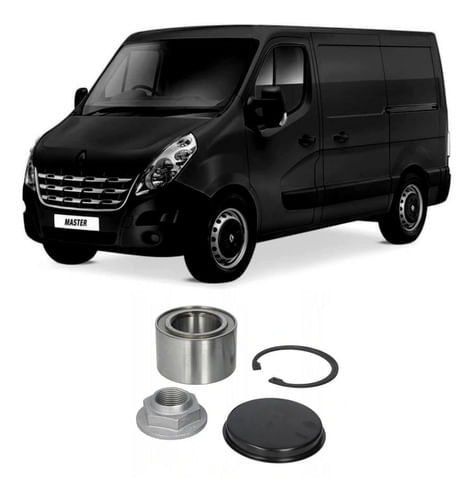Kit Rolamento Da Roda Traseira Master 2.5 2.8 2003/2019