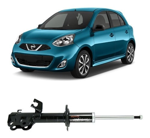 Amortecedor Dianteiro Esquerdo Nissan March 2012/2016