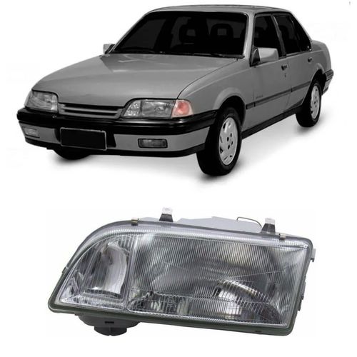 Farol Esquerdo Chevrolet Monza 1991/ S/ Auxiliar