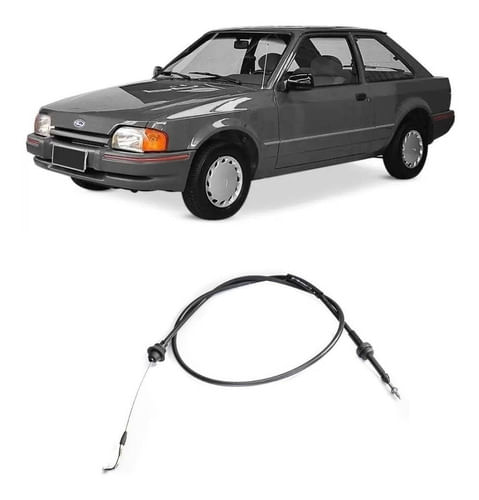 Cabo De Acelerador Ford Escort Hobby 1993/1996 1350mm