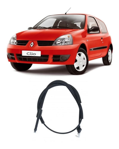 Cabo De Acelerador Renault Clio 1999 Em Diante 520mm