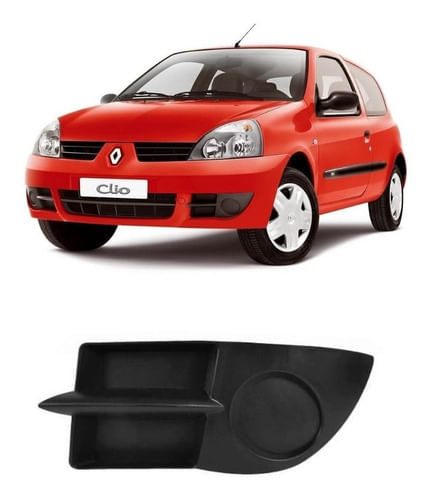Grade Para-choque Dianteiro Esquerdo Clio 2005 Em Diante