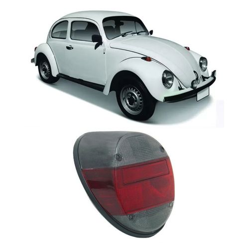Lente Lanterna Traseira Volkswagen Fusca Fafá Fumê