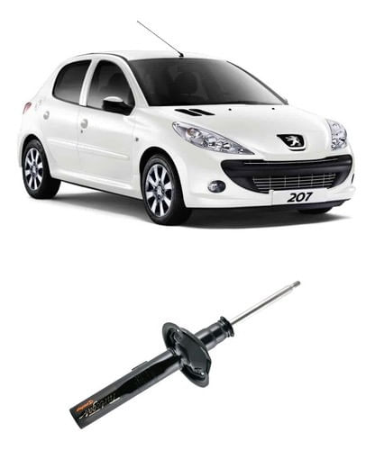 Amortecedor Dianteiro Esquerdo Peugeot Hatch 207 2009/2014