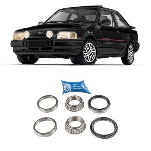 Kit Rolamento Da Roda Dianteira Escort Verona Até 1993