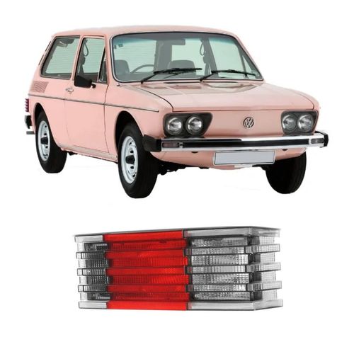 Lanterna Traseira Volkswagen Brasília 1978/ Fumê