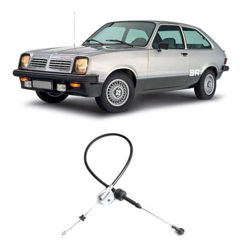 Cabo De Acelerador Chevrolet Chevette 1987 Em Diante 775mm