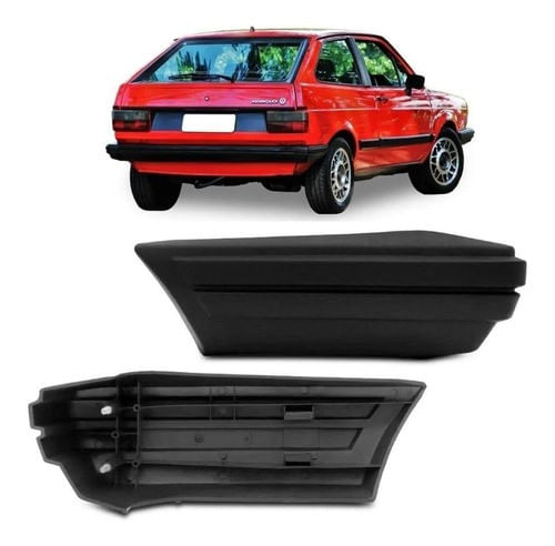 Ponteira Para-choque Traseiro Gol 1983/86 Lado Direito