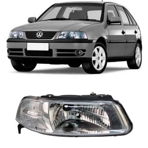 Farol Direito Volkswagen Gol G3 1999/2005