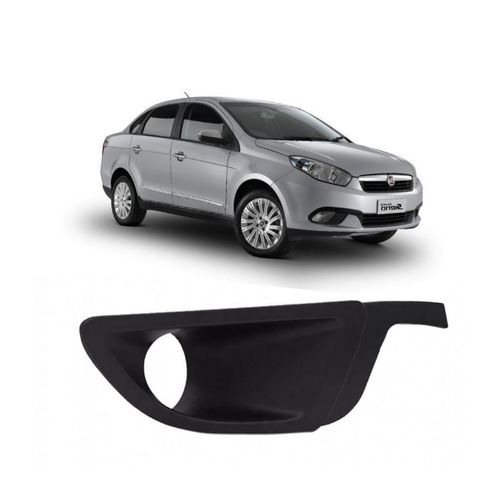 Moldura do Farolete Esquerdo Fiat Siena 2013 em Diante